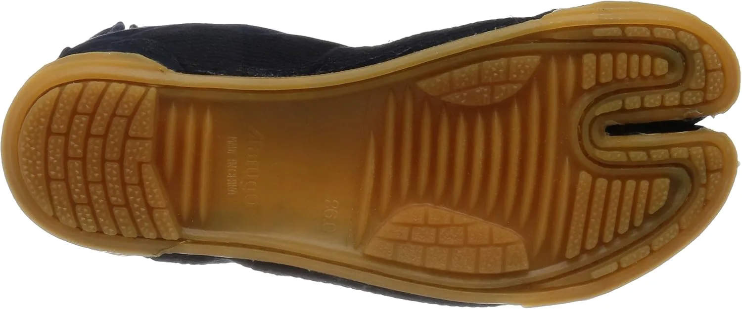 Ботинки Japanese Tabi Shoes Matsuri Jog Navy 6 Clips Marugo, темно-синий — фото 2