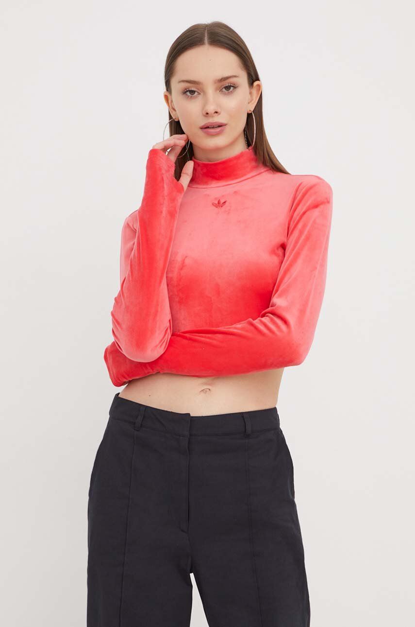 

Рубашка с длинным рукавом adidas Originals, красный
