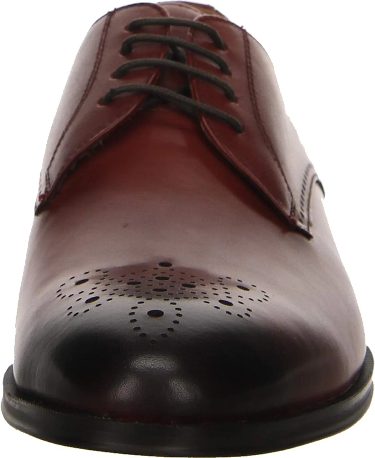 Мужские туфли DIGEL Brogue, бордовый — фото 3
