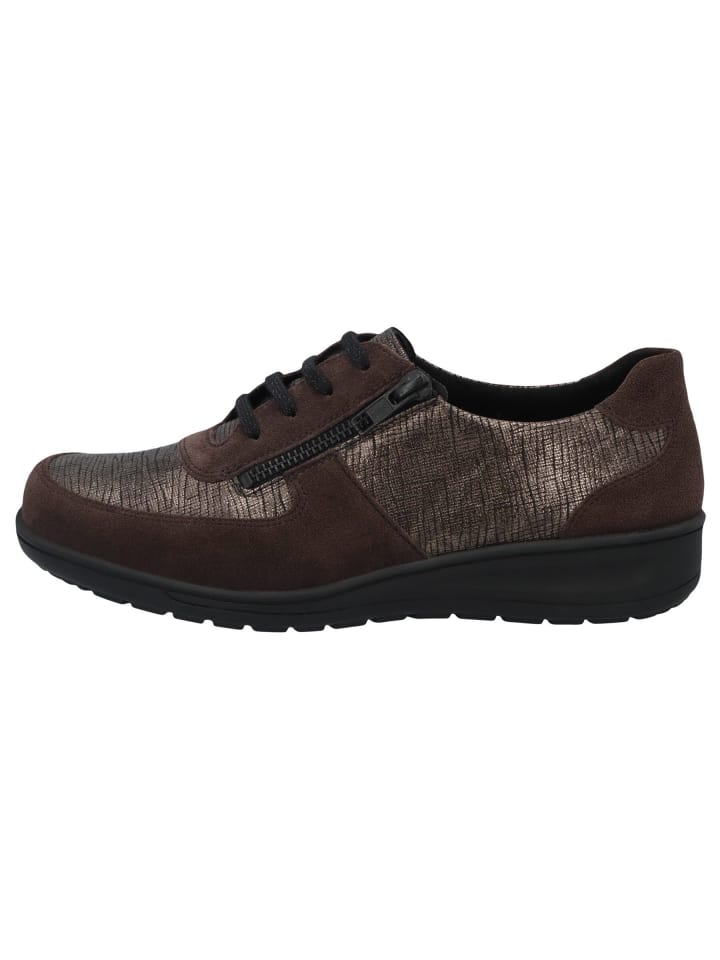 Элегантные туфли на шнуровке Solidus Damen- Schnürschuhe Kate - Weite K, коричневый — фото 3