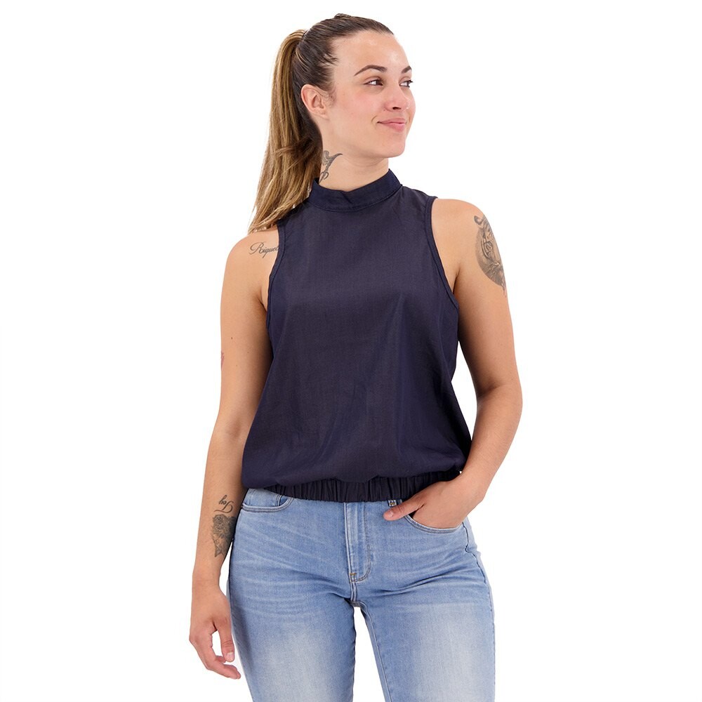 

Рубашка с длинным рукавом G-Star Open Back Top, синий