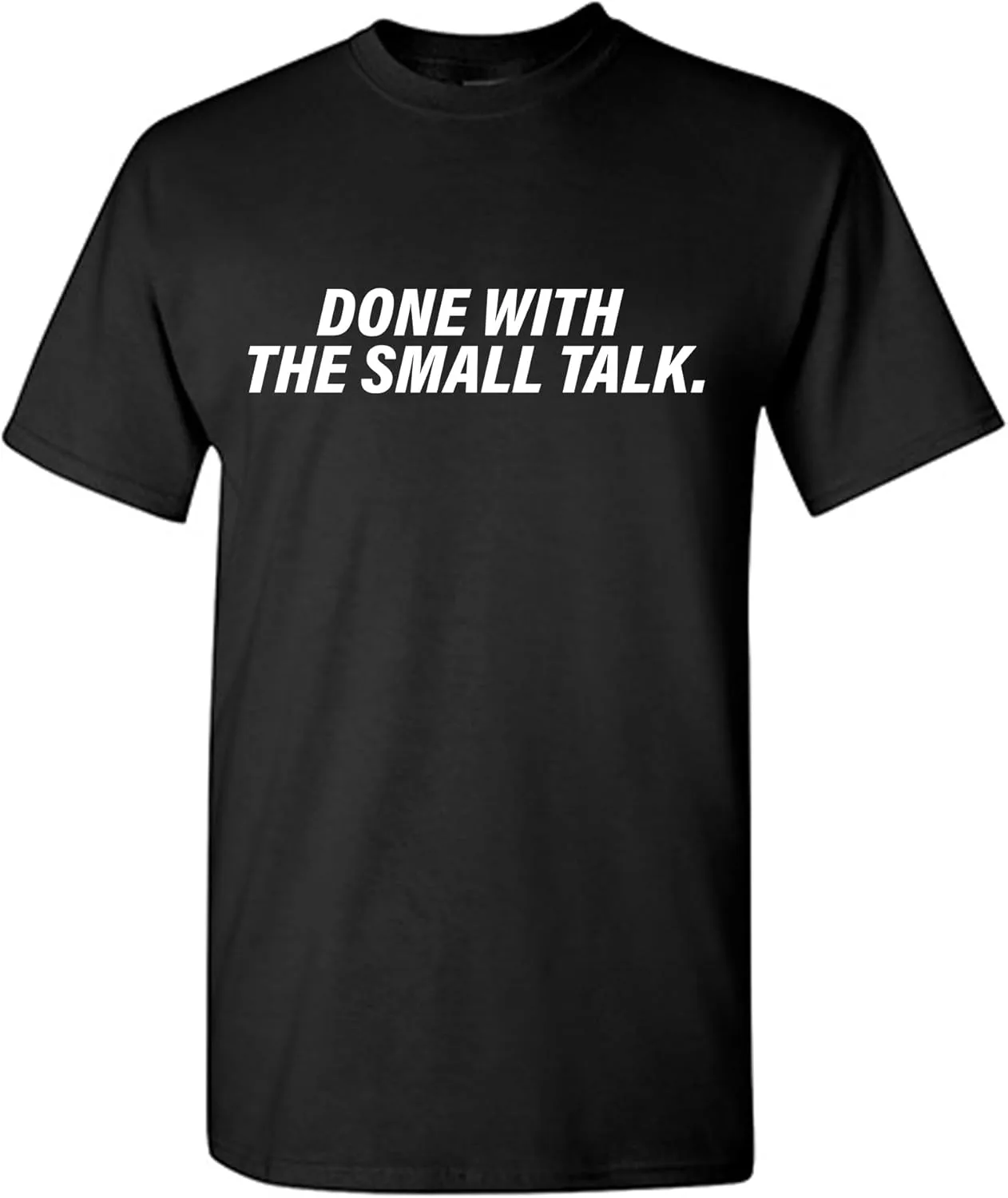 

Футболка Done with The Small Talk с принтом Feelin Good Tees