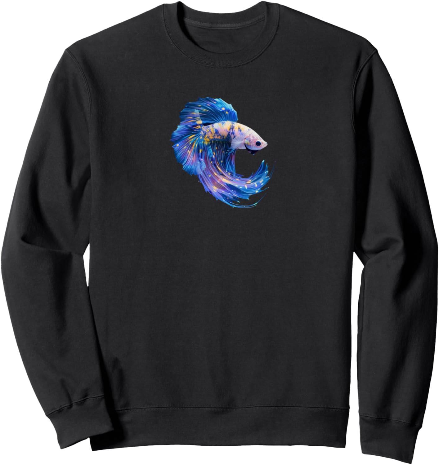 

Бойцовая рыбка Halfmoon Galaxy, толстовка Siam Fighting Aquarium Betta Lover Gifts, черный