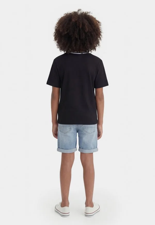 Футболка jorfifa с круглым вырезом и принтом Jack & Jones Junior, Black — фото 2