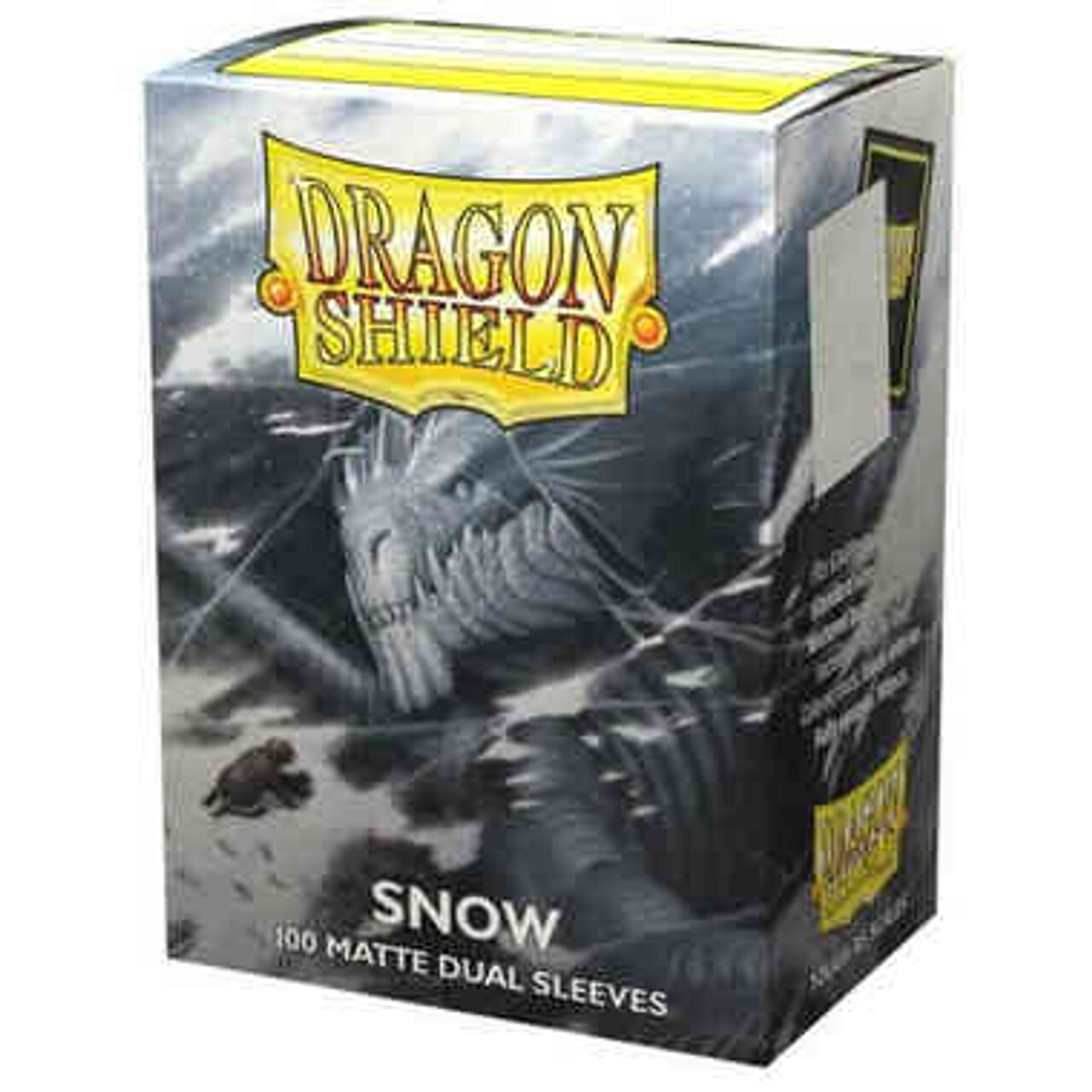 

Аксессуары Dragon Shield: Snow - Matte Dual Card Sleeves (100ct)