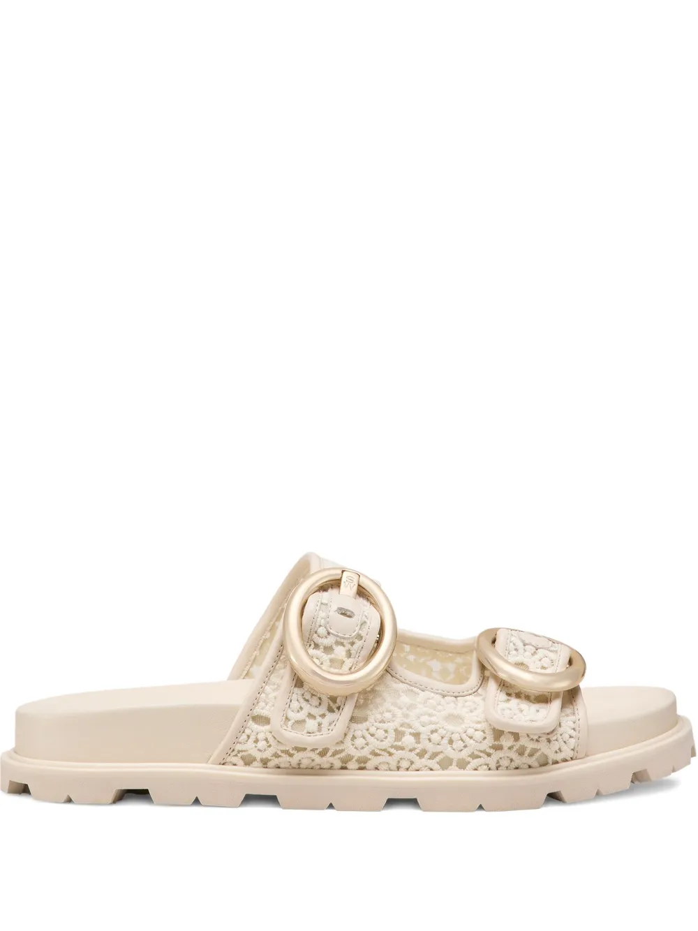 Шлепанцы Benni Stuart Weitzman, нейтральный