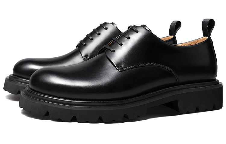 Туфли мужские Men"s Casual Men Low-Top Thom Wills, цвет Black Gray D1811 — фото 2