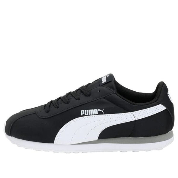 

Кроссовки turin 'black comfort low-top' Puma, черный