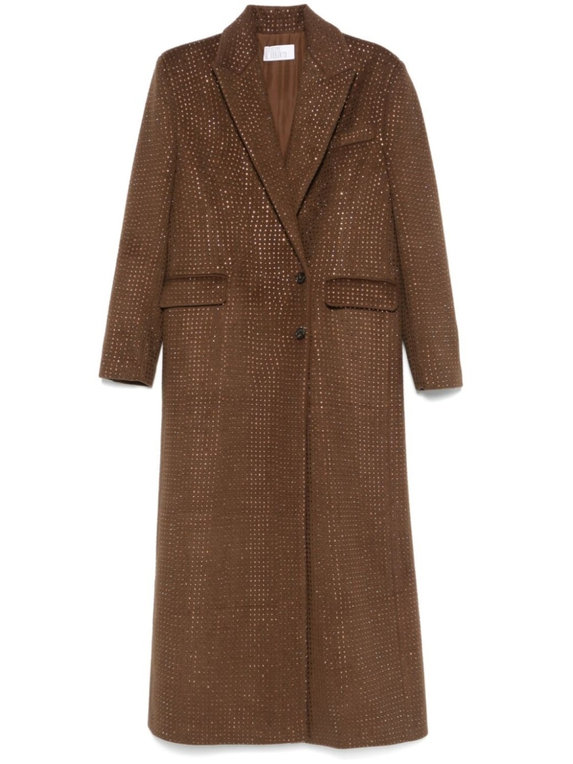 

Giuseppe Di Morabito пальто со стразами, коричневый