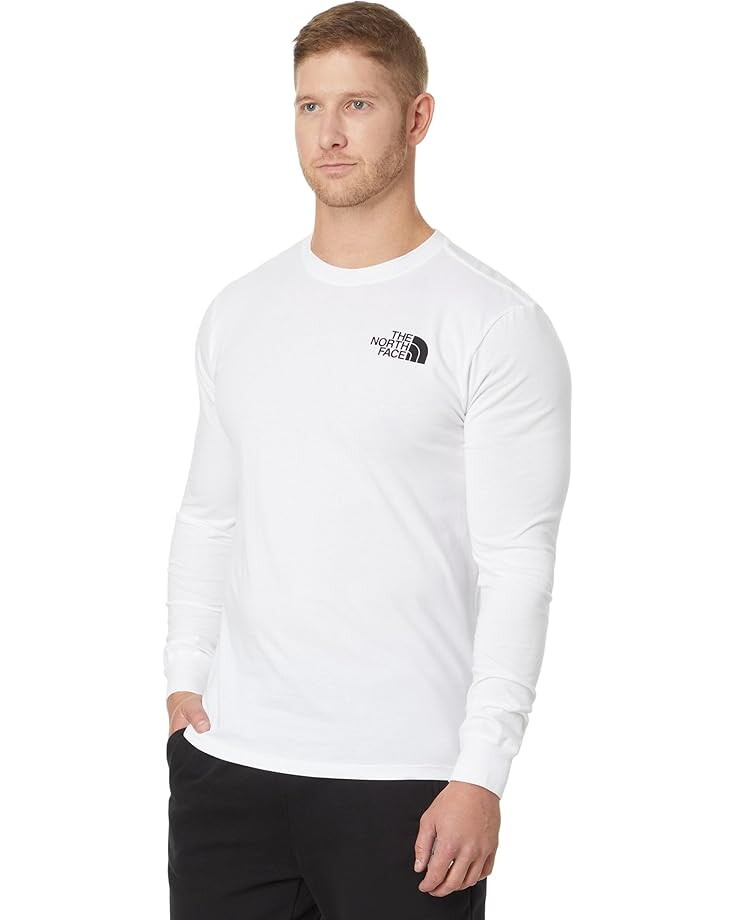 

Футболка The North Face L/S Box NSE Tee, цвет TNF White/Multi-Color