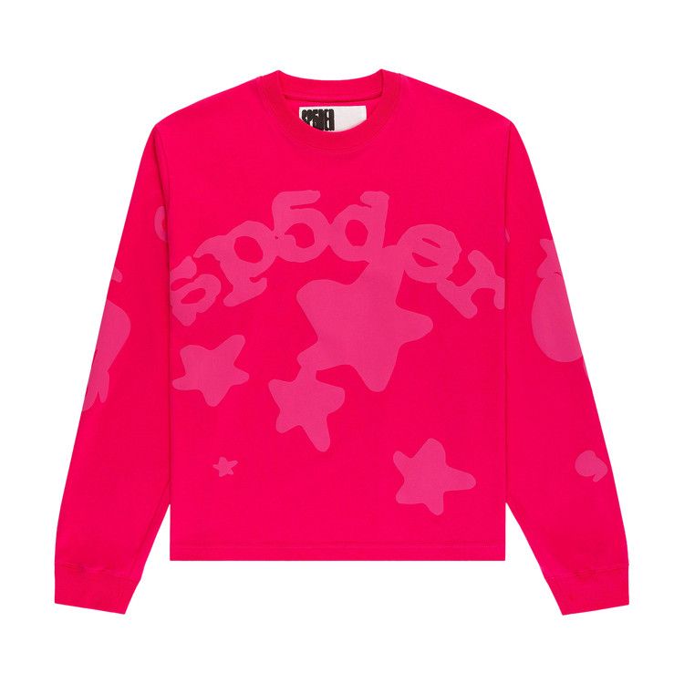 

Лонгслив Sp5der Beluga Longsleeve, Pink