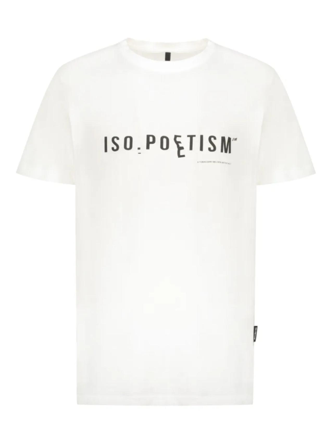 

Футболка с логотипом ISO.POETISM, белый