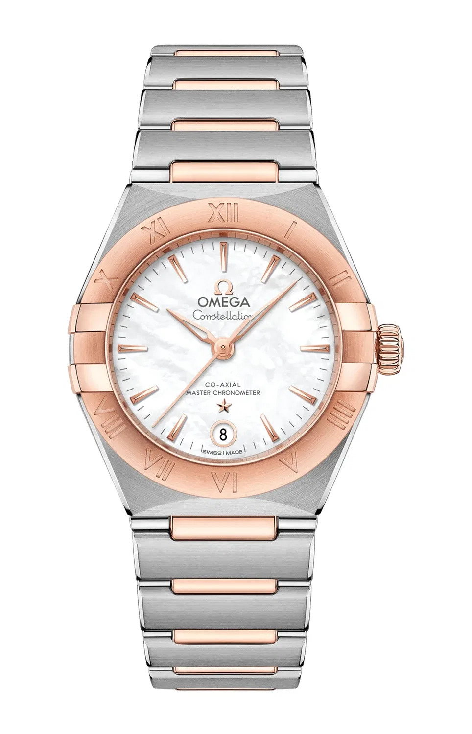 CONSTELLATION MANHATTAN OMEGA CO-AXIAL MASTER CHRONOMETER 29 ММ - 131.20.29.20.05.001, серебряный