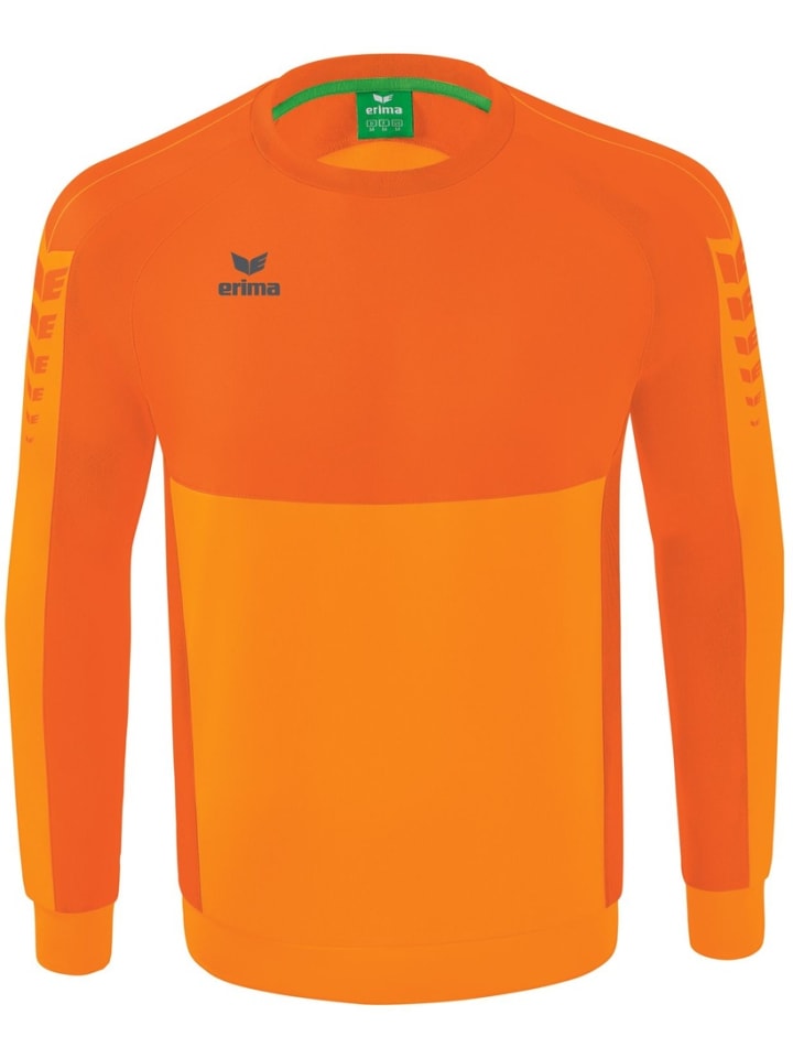 

Пуловер Six Wings Sweatshirt erima, оранжевый