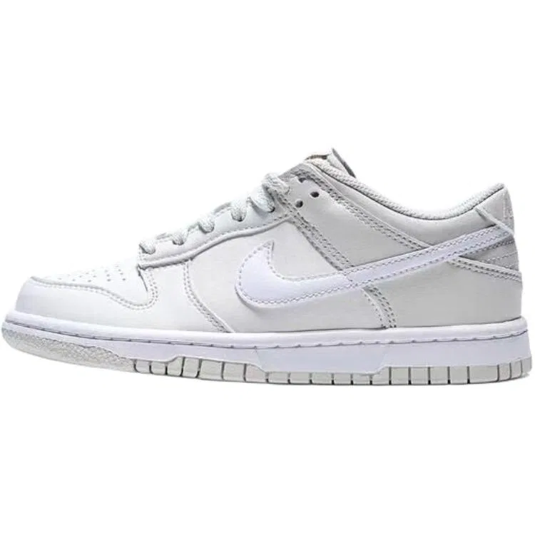 Детские скейтбордические кроссовки Dunk Nike, White Gray