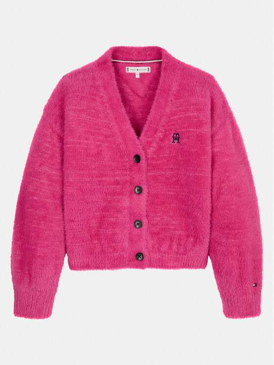 

Кардиган стандартного кроя Tommy Hilfiger, розовый