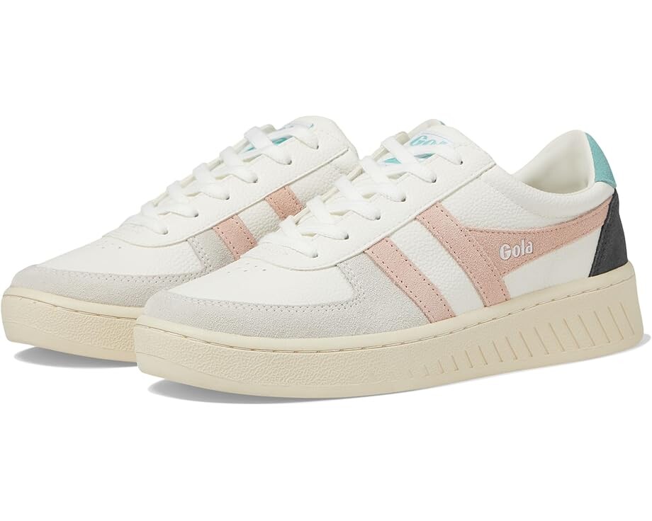 

Кроссовки Gola Grandslam Trident, цвет White/Pearl Pink/Sea Mist