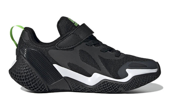 Кроссовки 4uture runner sport j 'black white' Adidas, черный — фото 2