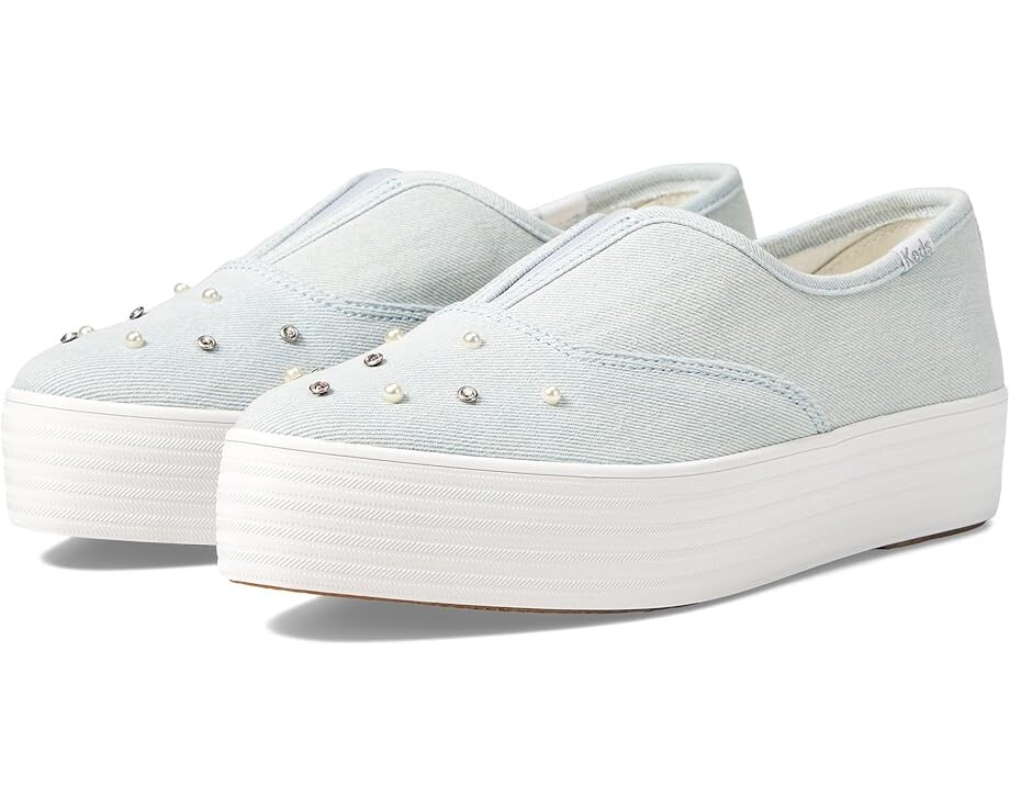 

Кроссовки Keds Point Slip On, цвет Denim Canvas