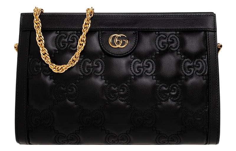 

GUCCI Сумка через плечо из мателлированной кожи с цепочкой