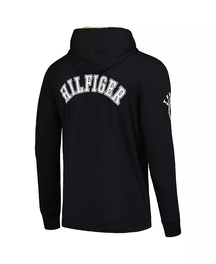 Мужская черная толстовка с длинным рукавом New Orleans Saints Morgan Tommy Hilfiger — фото 3