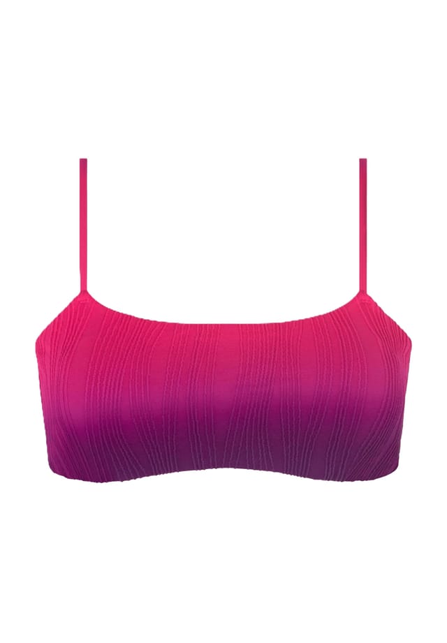 

Бюстье бикини-топ со шнуровкой Chantelle, цвет sunset tie & dye
