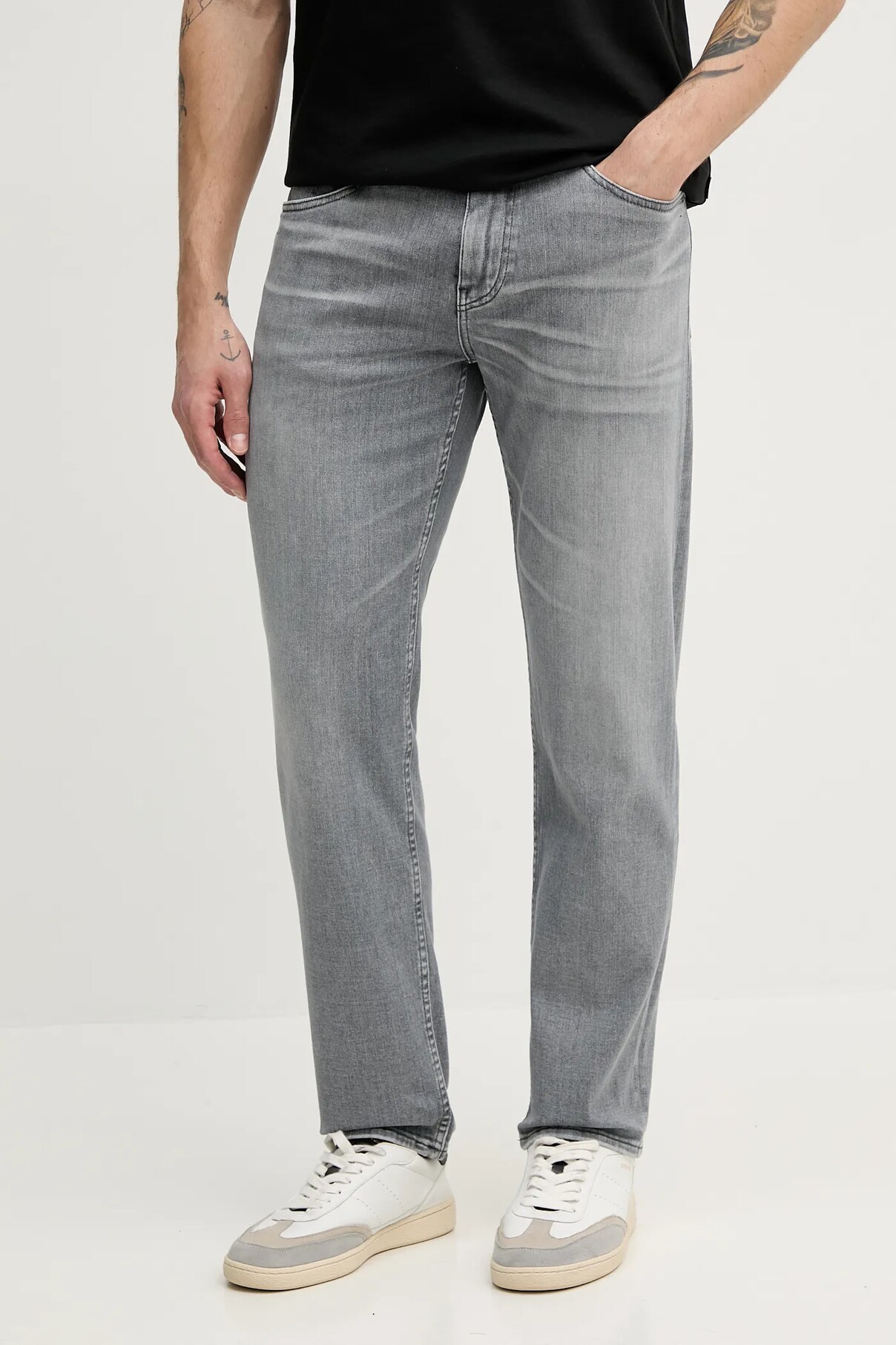 

Джинсы Boss, серый