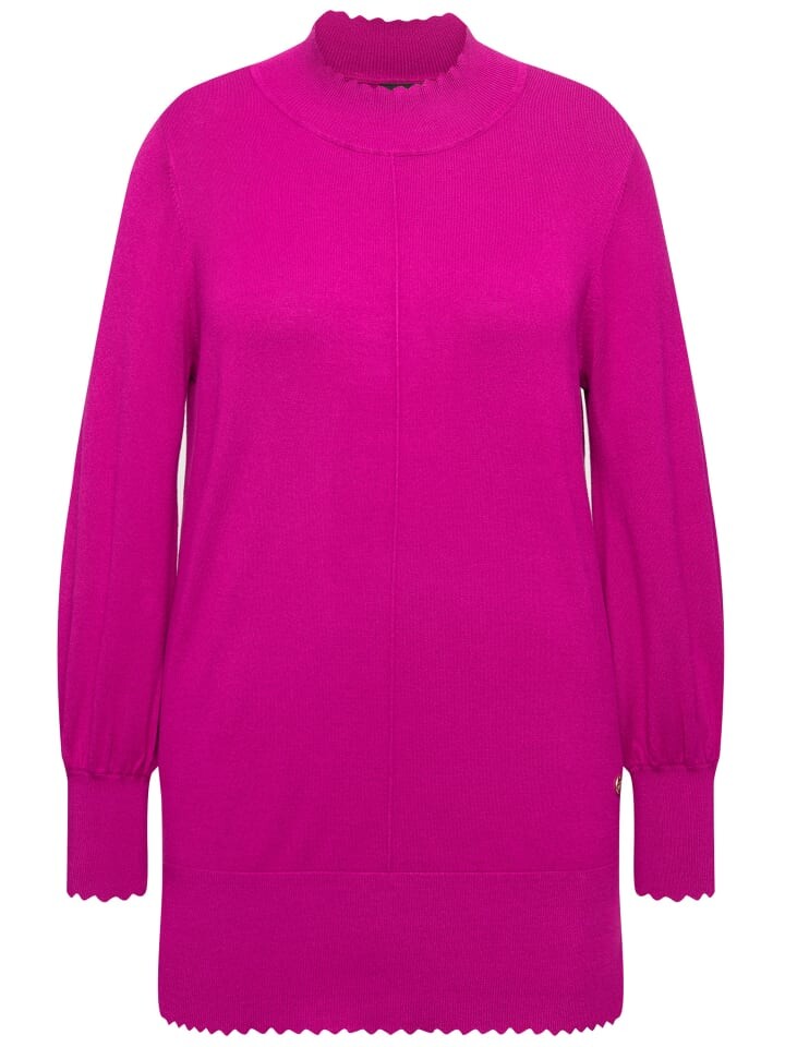 

Пуловер Ulla Popken, цвет magenta