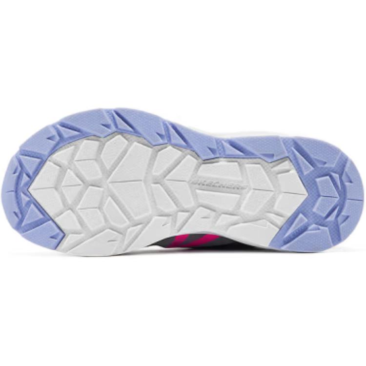 Skechers Kids Дышащие детские кроссовки средней высоты, черные, красные, детские — фото 3