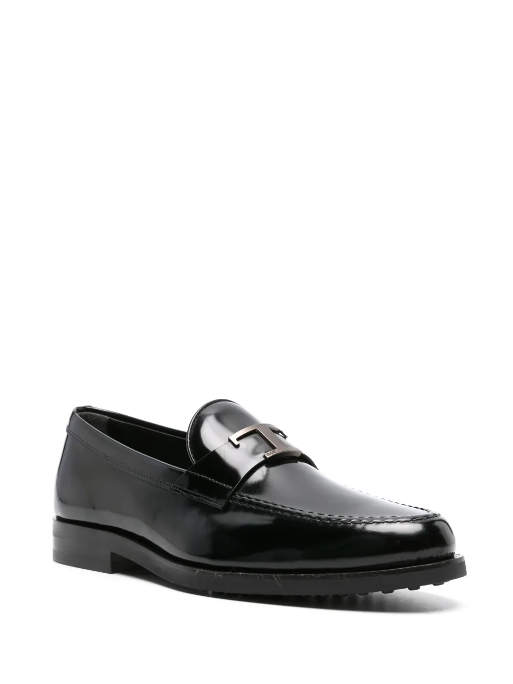 Лоферы T Timeless TOD'S, черный — фото 2
