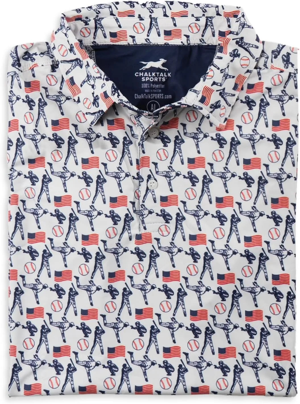 

ChalkTalkSPORTS бейсбольная поло с коротким рукавом