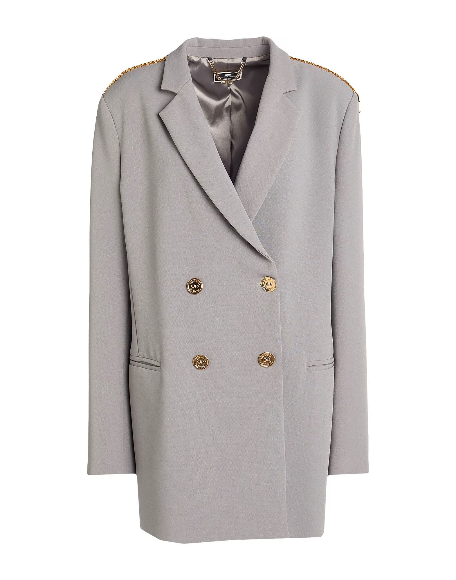 

Блейзер Elisabetta Franchi, серый