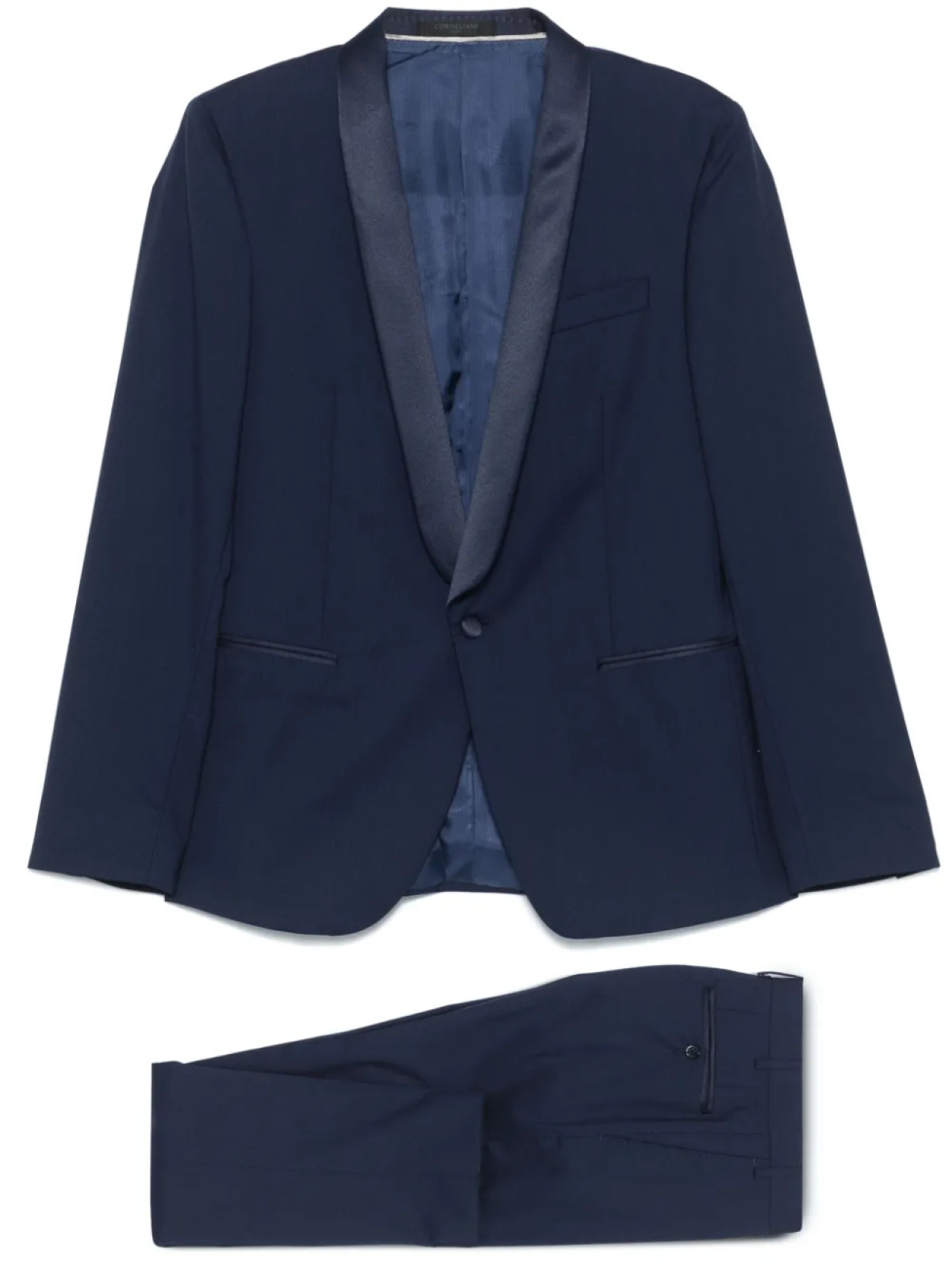 

Corneliani костюм из вирджинской шерсти, синий