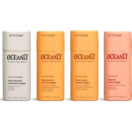 Крем для лица ATTITUDE — Oceanly Radiant Skin Ежедневный уход за лицом Рутинный бокс-сет PHYTO GLOW Дорожные — фото 2