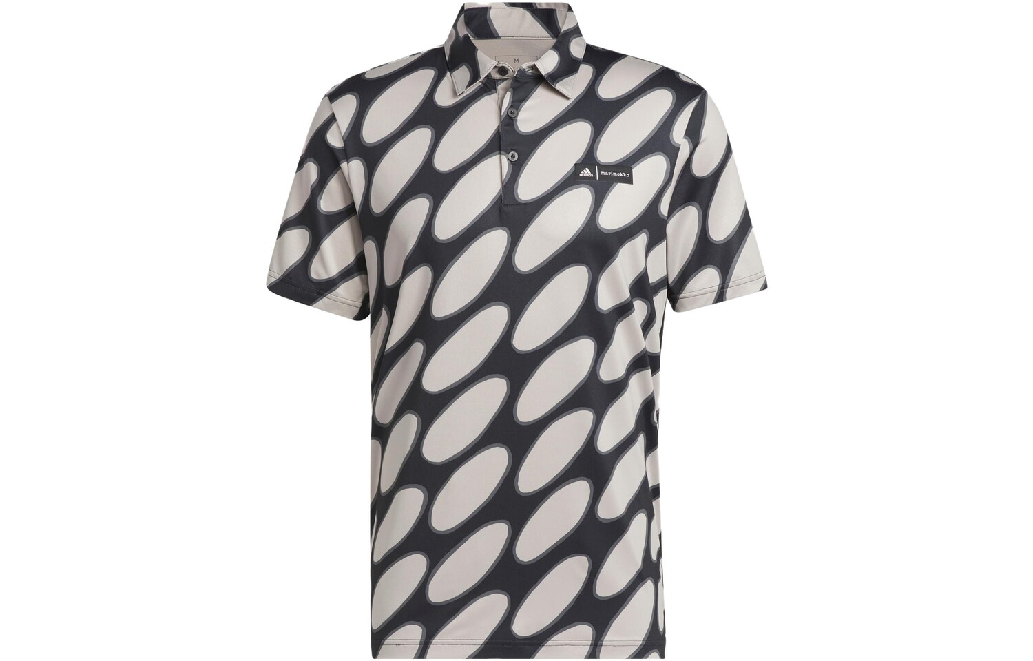 

Мужская рубашка поло X Marimekko, черная Adidas, черный