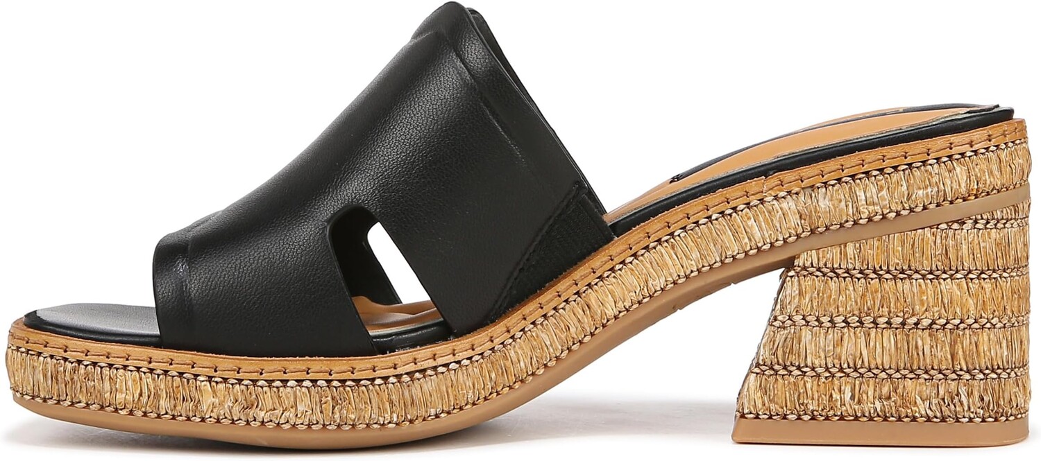 Туфли Franco Sarto Florence Fashion Slide Heeled Sandals, черный — фото 4