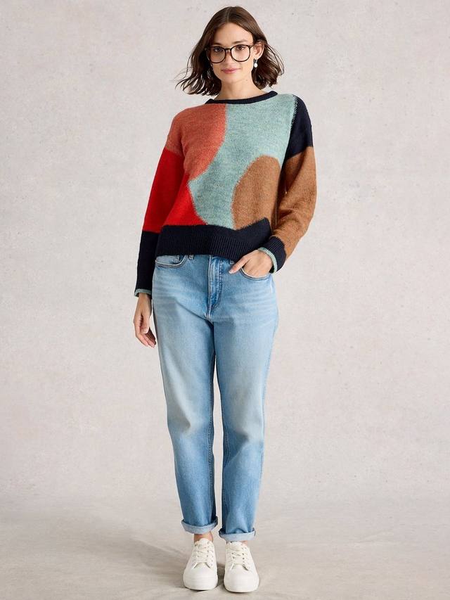 

Джемпер Freya с абстрактным принтом White Stuff