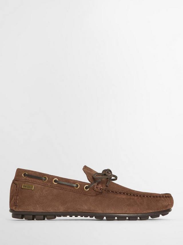 

Замшевые туфли для вождения courage Barbour, цвет Chocco
