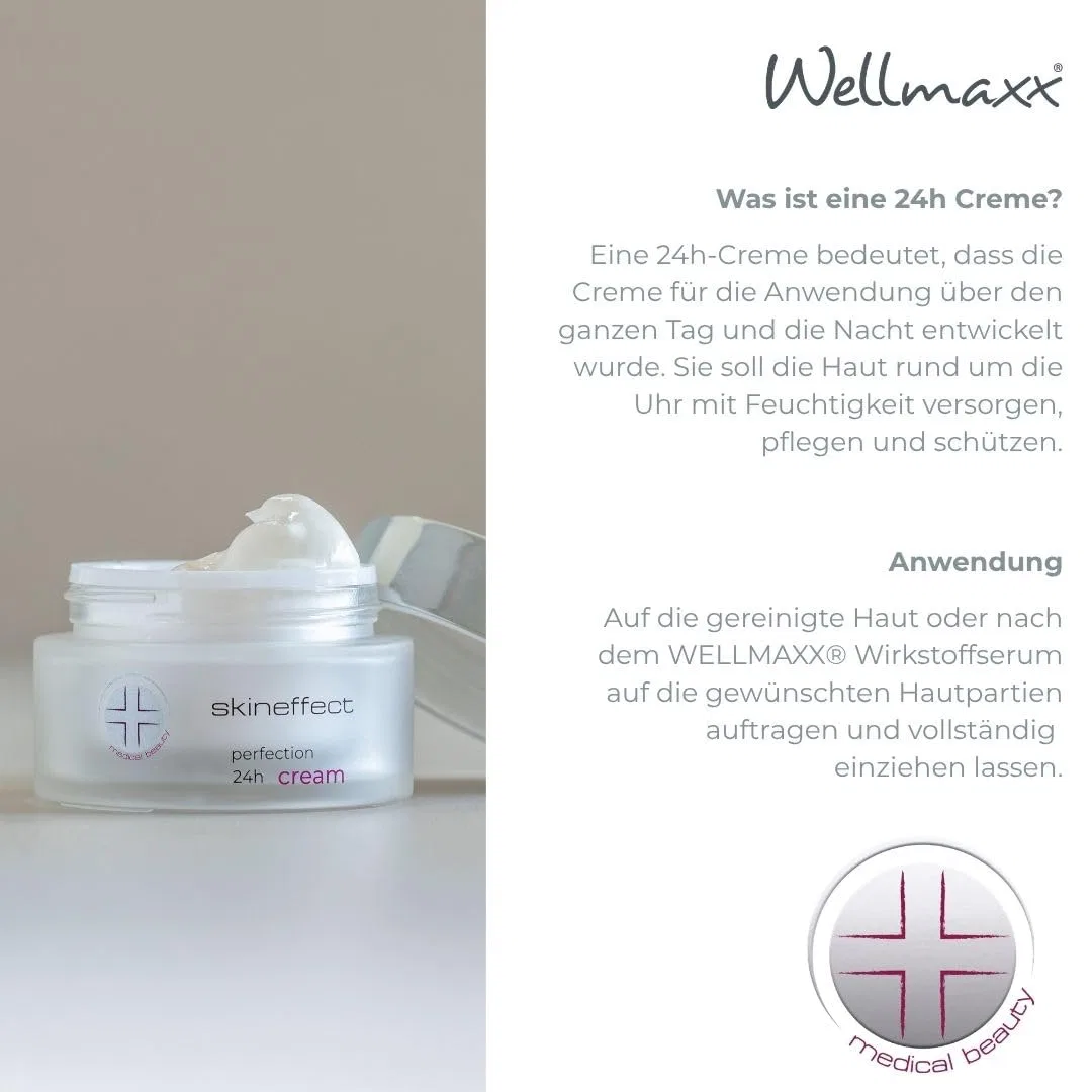 Крем для лица SPF50 WELLMAXX Дневной «skineffect perfection 24h» с от — фото 4
