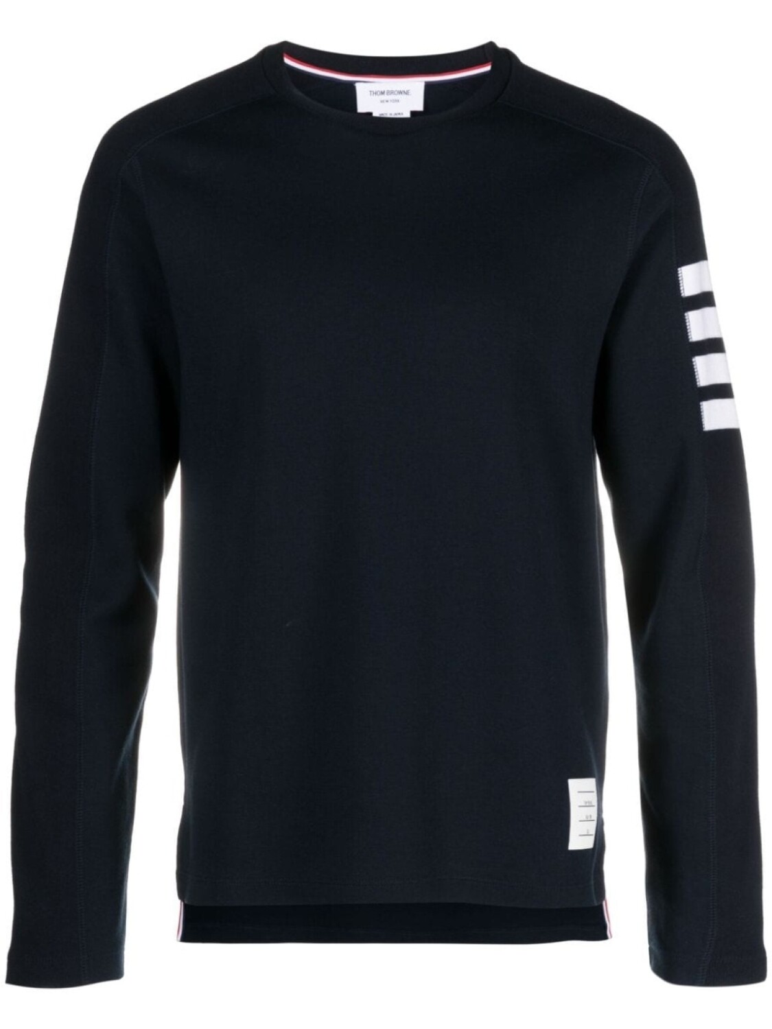 

Thom Browne толстовка Engineered с полосками 4-Bar, синий