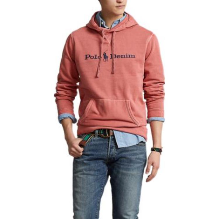 Polo Ralph Lauren Мужская толстовка FW22, красная — фото 4