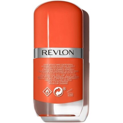 Лак для ногтей Revlon Ultra HD Snap, долговечный, веганская формула, быстросохнущий, один слой, полное покрытие, цвет, 8 мл, Hot Stuff 007, унисекс — фото 2