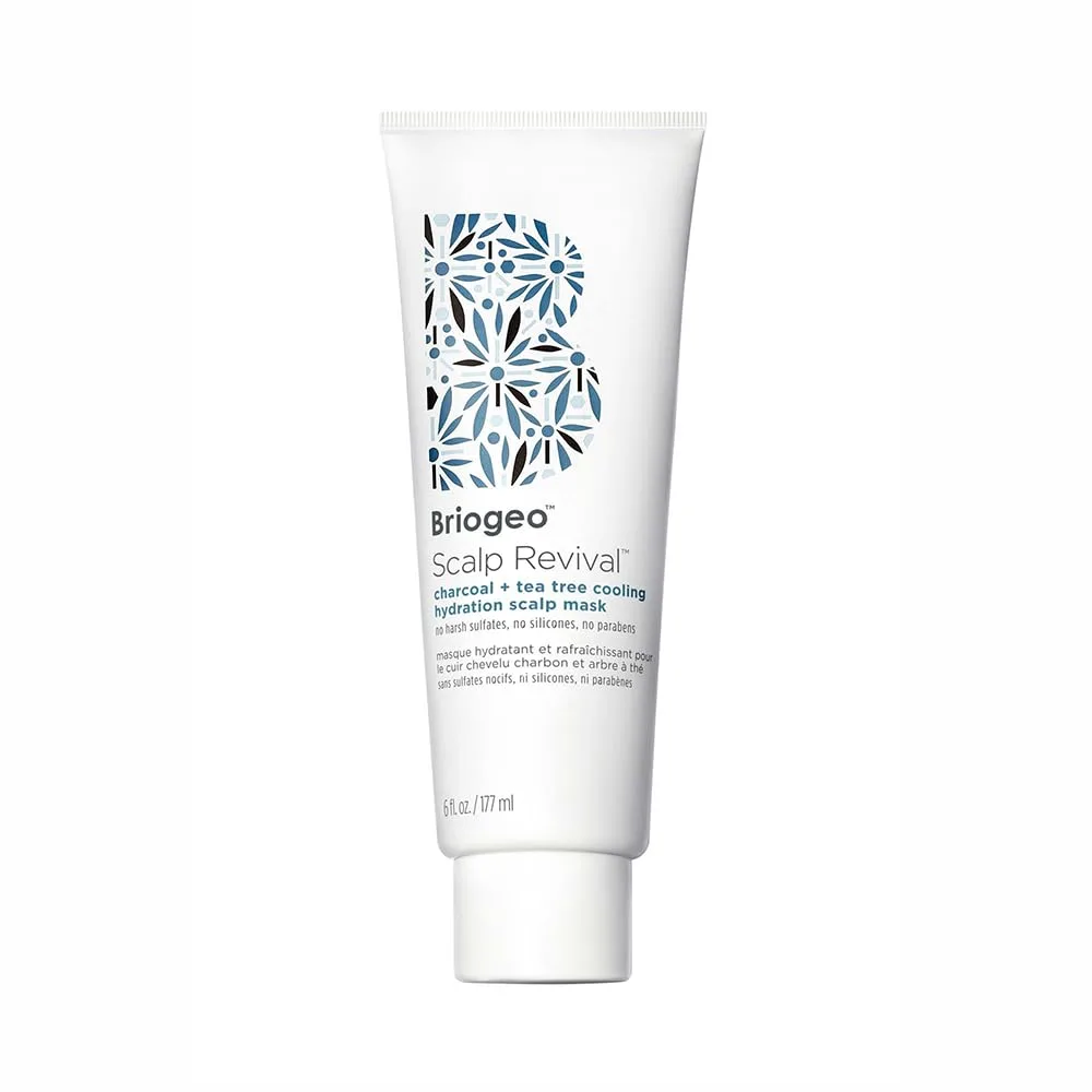 Briogeo Scalp Revival маска для увлажнения кожи головы с древесным углем и чайным деревом, 170 г 177 мл (1 шт.)