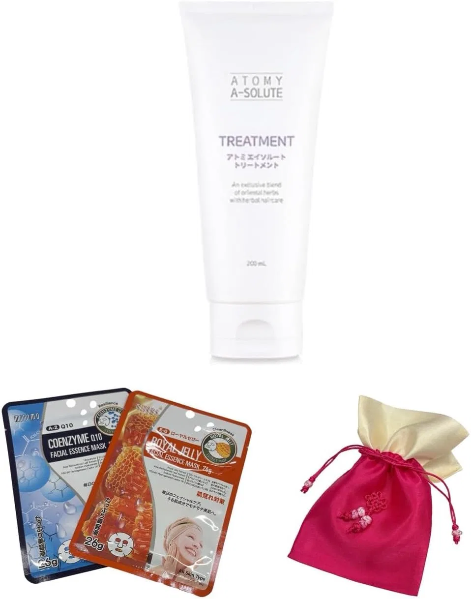 Кондиционер для волос Atomy Atom Beauty Eisole Treatment, 200 мл, с бонусной маской