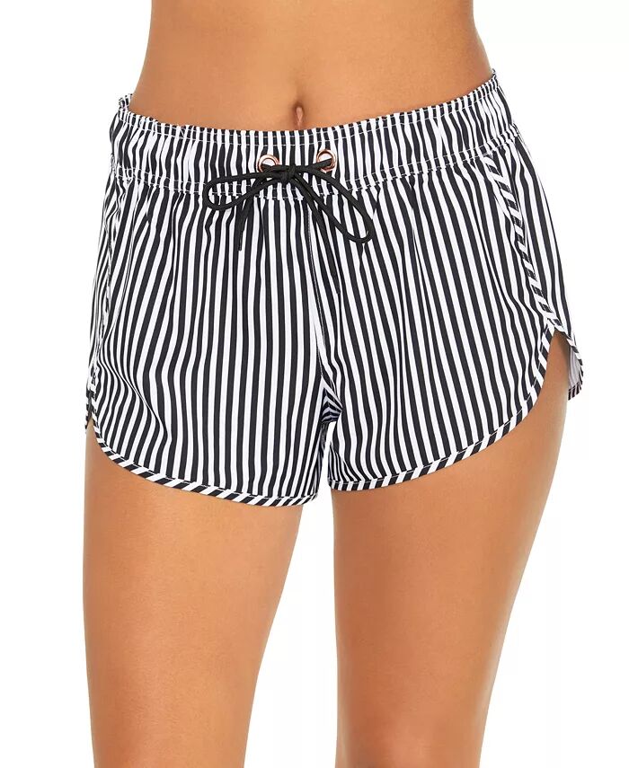 

Шорты для юниоров Laguna Striped Board Shorts Raisins, черный