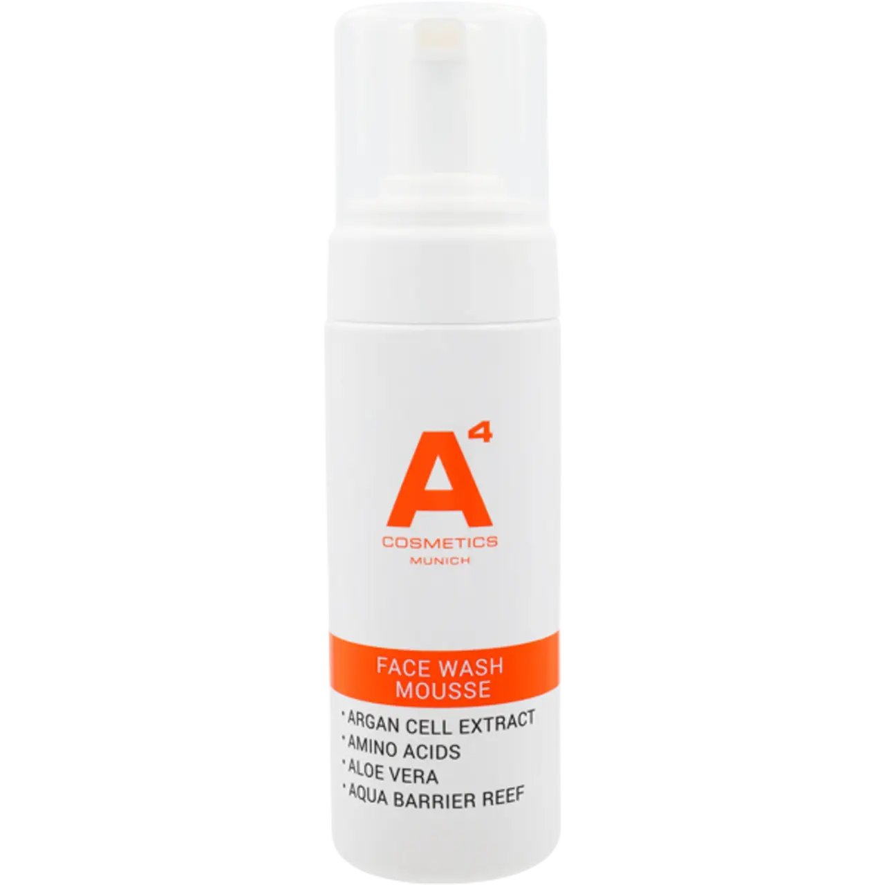Очищающая пенка для лица face wash mousse A4 Cosmetics, объем 150 мл — фото 4