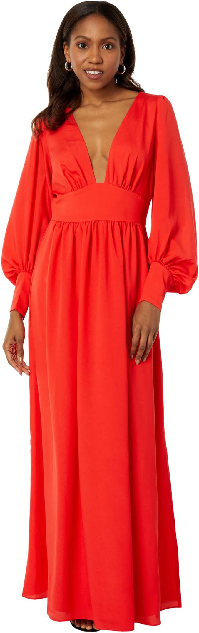 

Платье ONE33 Social Stretch Maxi Dress, красный