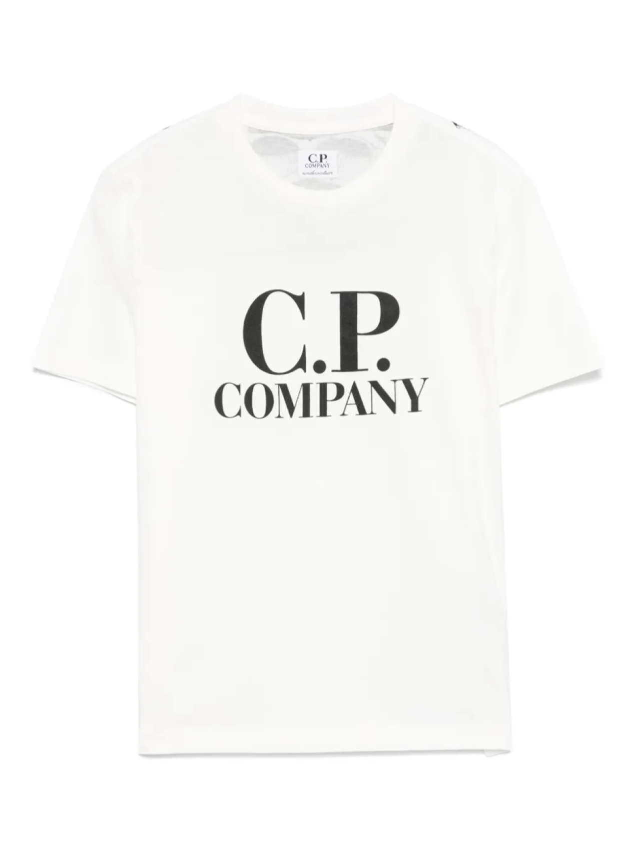 

Футболка с принтом детских очков CP Company C.P. Company Kids, белый