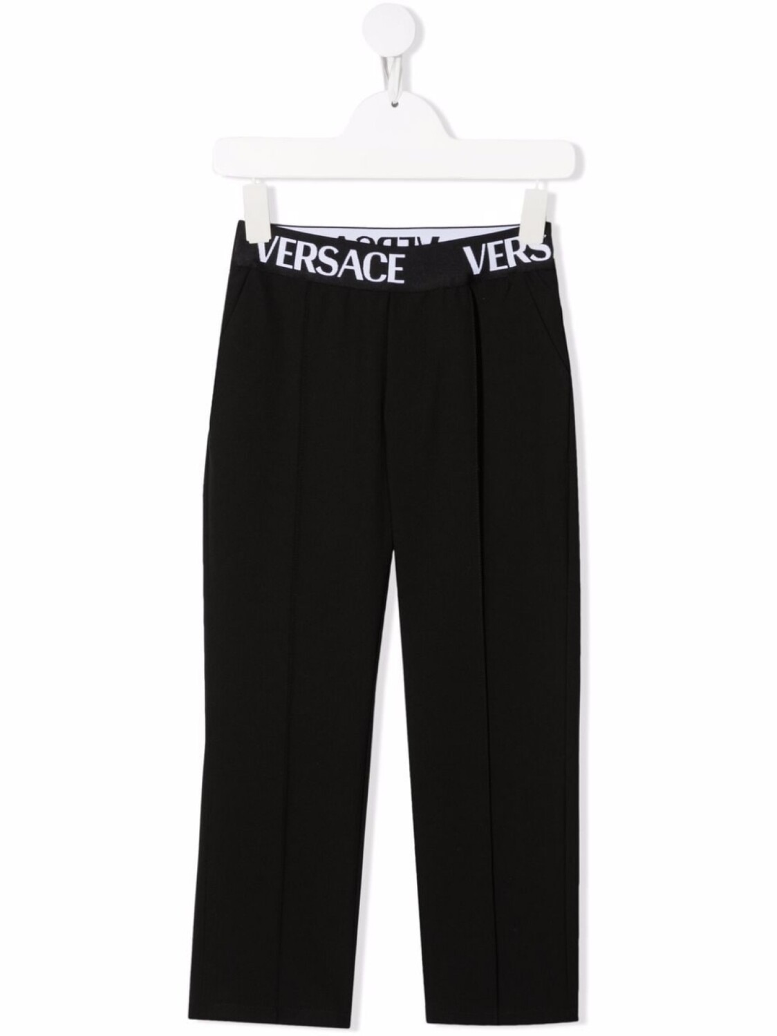 

Versace Kids брюки с логотипом Medusa, черный