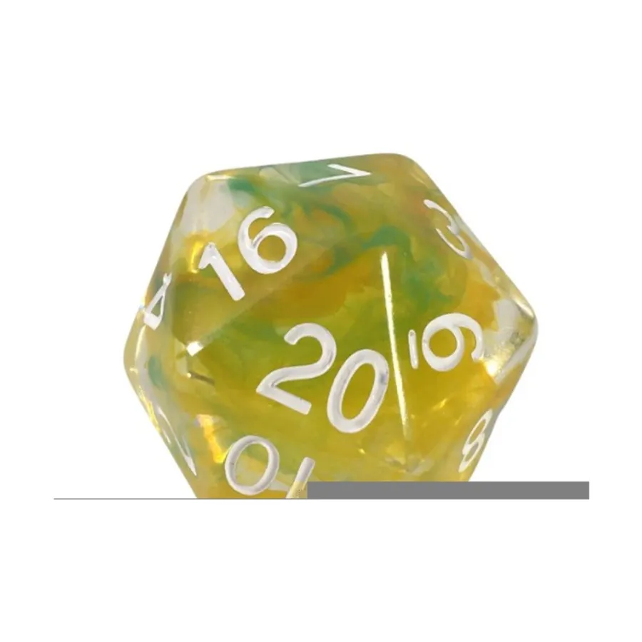 

29 мм d20 — Монастырская дисциплина с цифрами, Class & Creature Dice - Singles